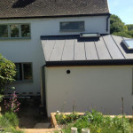 Rear extension on house in Oxfordshire