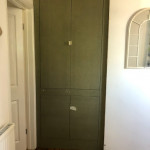 green cupboard in Oxfordshire