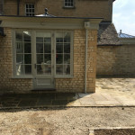 patio area in Oxfordshire