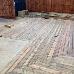 decking patio area in Oxfordshire